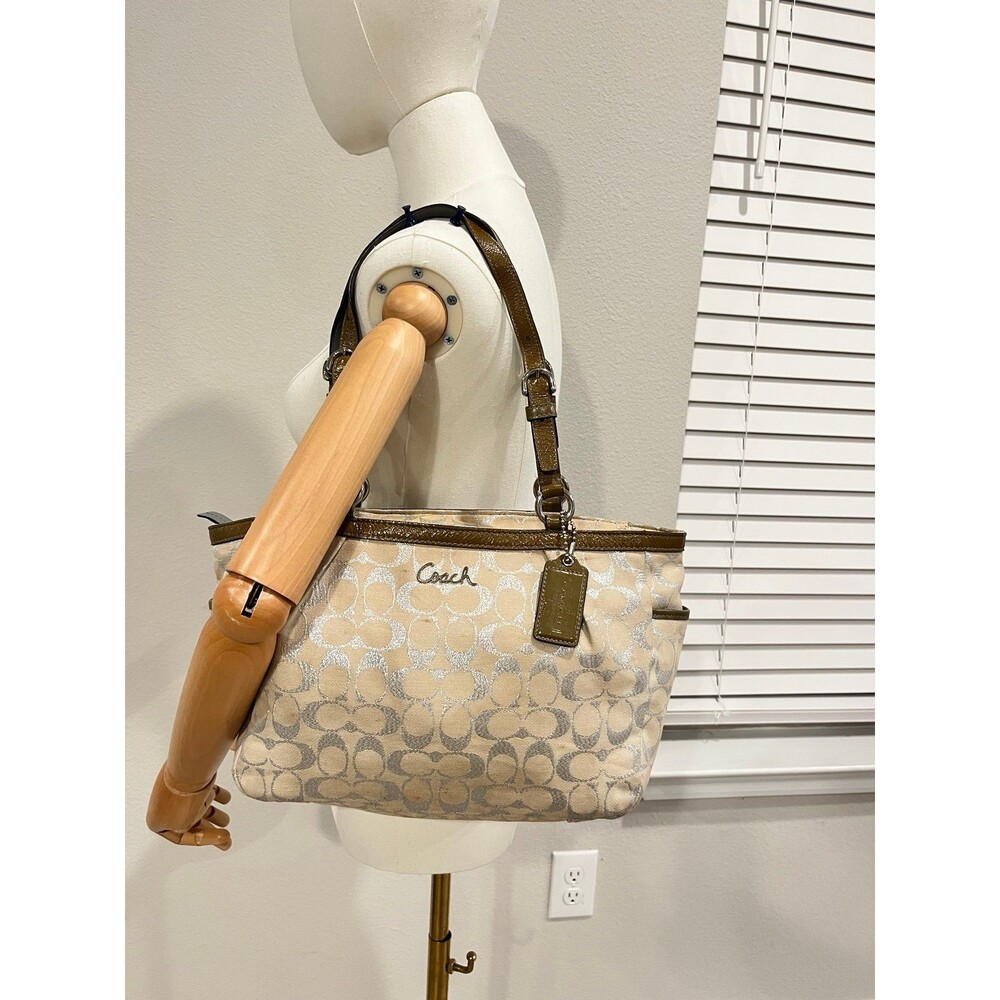 Coach Signature C Monogram Tote Bag